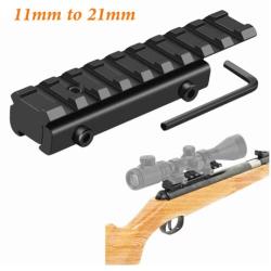 rail adaptateur 11 - 21 mm