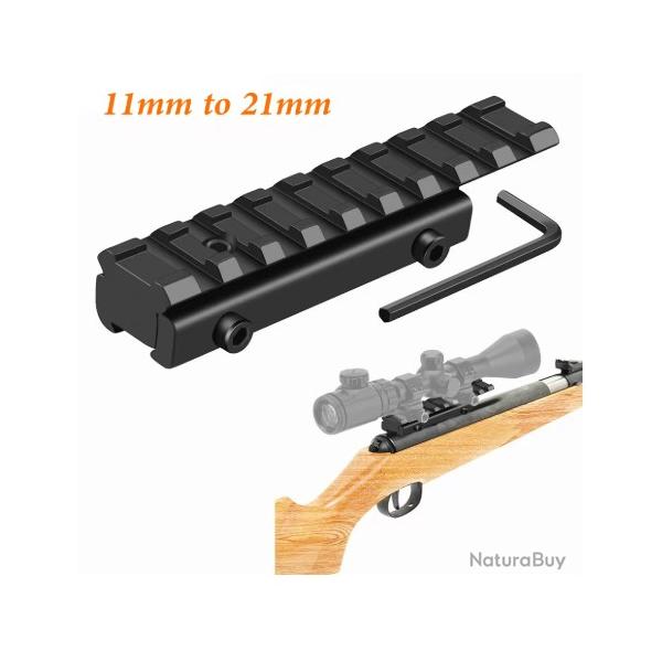 rail adaptateur 11 - 21 mm
