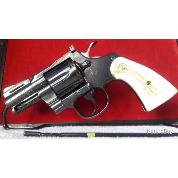 REVOLVER COLT PYTHON 1979 canon 21/2 Calibre 357Mag