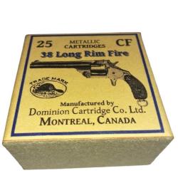 38 Long Rim Fire: Reproduction boite cartouches (vide) DO 14249715