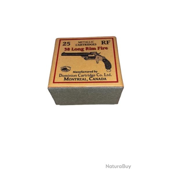 38 LRF ou 38 Long Rim Fire: Reproduction boite cartouches (vide) DO 14249715