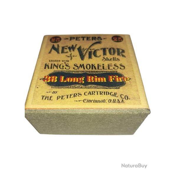 38 Long RF (Rime Fire): Reproduction boite cartouches (vide) PC 14249747