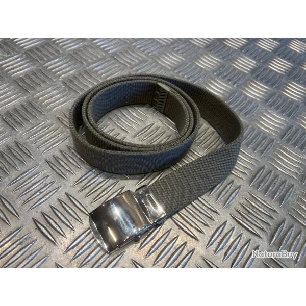 ceinture militaire TDF boucle argent chrome armee sagaert comines neuf