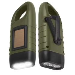 Lampe Torche Solaire DYNAMO, Coloris au choix.....ENCHERE 1 EURO