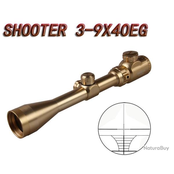 3-9x40E golden rifle scope