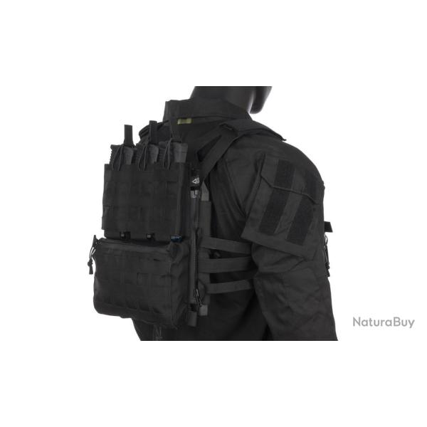 BACKPANEL ASSAULT BLACK DELTA TACTICS