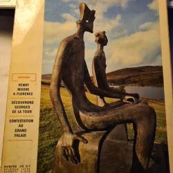 Jardin des arts numero 210 de 1972 Moore La Tour fete de la vie