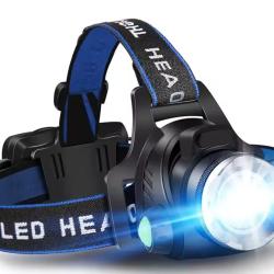 Lampe Frontale Led PUISSANTE rechargeable ......ENCHERE 1 EURO