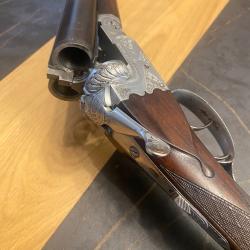 Fusil de Chasse juxtaposé Hélice à St Etienne calibre 12/65 excellent état. Petit prix .