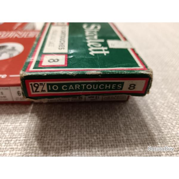 12 mm 5 boite pleine plus une boite avec 4 cartouche