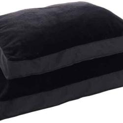 COUSSIN ESMO RECTANGLE NOIR AVEC REBORD 80X60X10CM