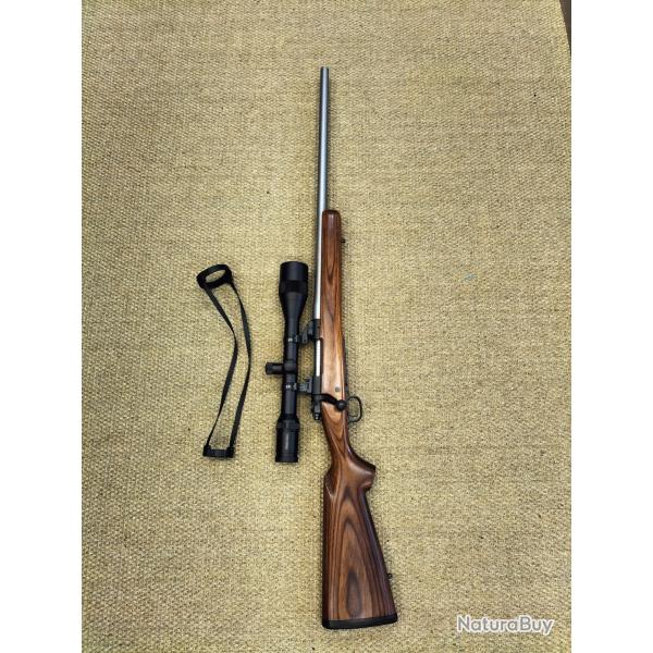 Carabine Winchester model 70 cal 270wsm ,montage EAW et lunette swarovski habicht 6-24x50