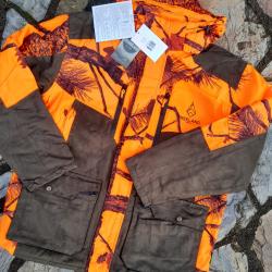 Veste Somlys Treeland fluo Hiver  XL