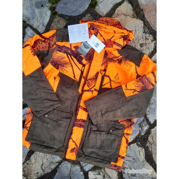 Veste Somlys Treeland fluo Hiver  XL