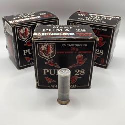 Lot de 75 munitions calibre 16/67 28g 7,5 Mary Puma