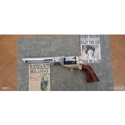 TRES JOLI REVOLVER  POUDRE NOIRE CAL 36 VERSION LUXE GRAVÉ DE 1995.BON ETAT..