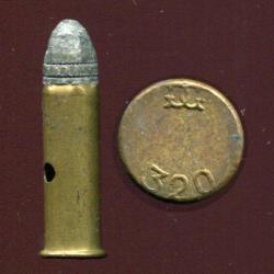 .320 extra-long carabine - RARE - cartouche publicitaire inerte de démonstration SFM