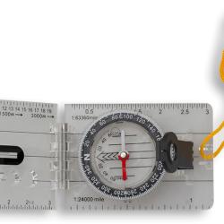 Boussole de Carte avec loupe - BARBARIC