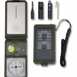 Boussole Outdoor  Verte - BARBARIC