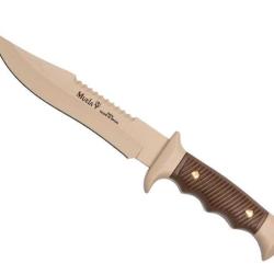 POIGNARD Dague Couteau de Chasse MUELA 5162 DESERT/MARRON 16CM INOX
