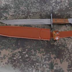 BAIONNETTE DROITE DE 39 CM POUR KALASH AK74 ET AK47 NEUVE AVEC ETUI POUR CEINTURON