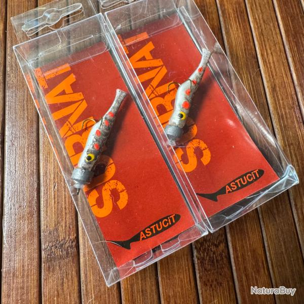 LOT PCHE DEUX LEURRES SURNAT TACON 4 cm
