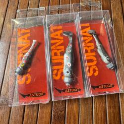 LOT PÊCHE 3 LEURRES SURNAT