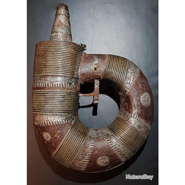 Ancienne poire � poudre, XIX�me, origine Y�men