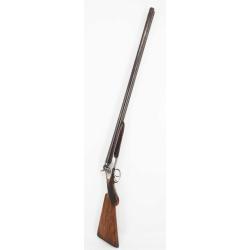 FUSIL DE CHASSE &Agrave; SYST&Egrave;ME CANONS BASCULANT &Agrave; DROITE PAR AMERICAN C&deg; BOSTON 1870 - USA XIX&egrave; U.S.A. XI