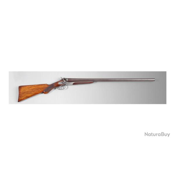 FUSIL DE CHASSE  SYSTME CANONS BASCULANT  DROITE PAR AMERICAN C BOSTON 1870 - USA XIX U.S.A. XI