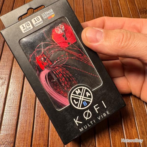 PCHE LEURRES Chatterbait LMAB Kofi Multi Vibe 1/0 (10g - Bloody Mary)