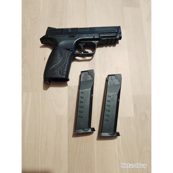Smith & Wesson M&p40 NBB co2 6mm par KWC