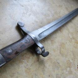 Baionnette fusil Guedes 1885 Portugais Kropatschek 1886  Mauser Gewehr 88  réglementaire Portugal SF