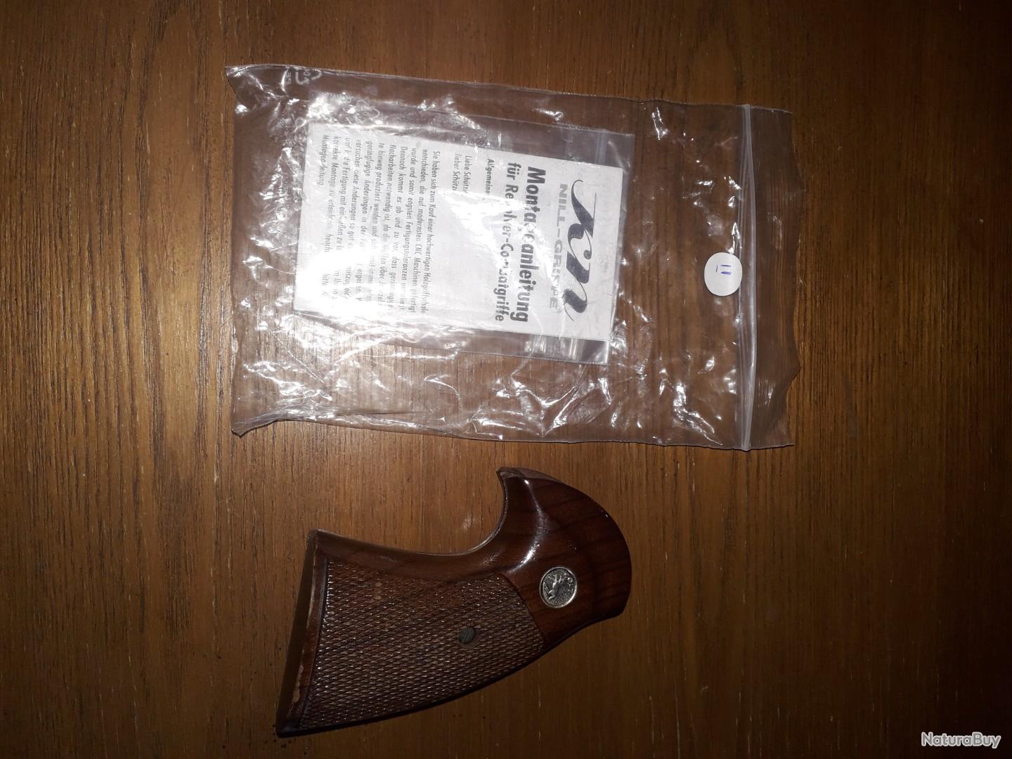 Crosse pour révolver colt python marque KN - Pièces détachées Pistolets ...