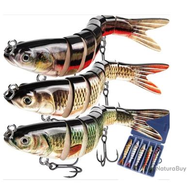Leurre Flottant Articule Rapala Jointed – 13cm