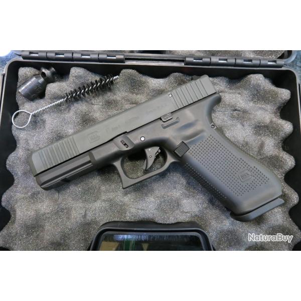 Pistolet d'Alarme Glock 17 Gen 5 Cal 9 Pak OCCASION 1 SANS PRIX DE RESERVE