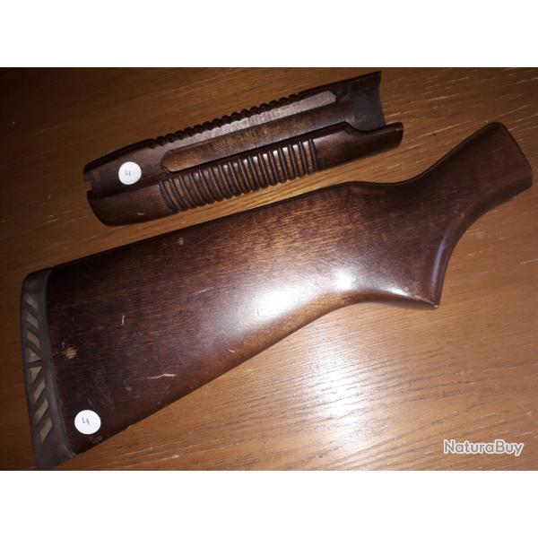 Garde mains et crosse en bois pour remington 870