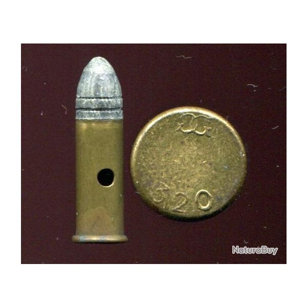 .320 long revolver - peu courante cartouche publicitaire inerte de dmonstration SFM