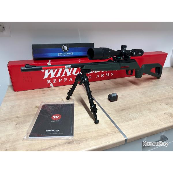 Carabine winchester xpert 22lr lunette discoveryopt 4-16 x42