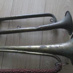 lot  de   clairons et trompette