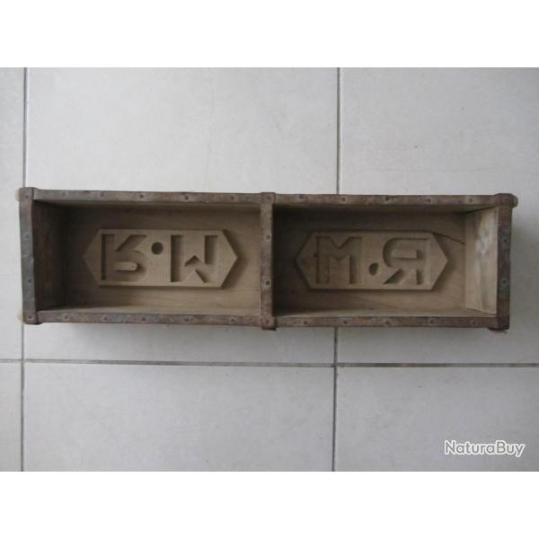 Moule  briques double 1920-1930