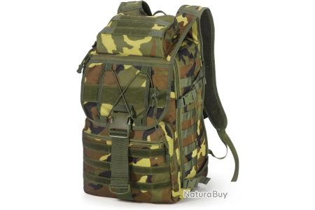 Sac à Dos De Randonnée 50L – Style Militaire Tactique – Grand Voyage