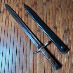 BAÏONNETTE 1929 FINLANDE HACKMAN & CO GARDE CIVILE WW2
