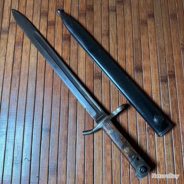 BAONNETTE 1929 FINLANDE HACKMAN & CO GARDE CIVILE WW2