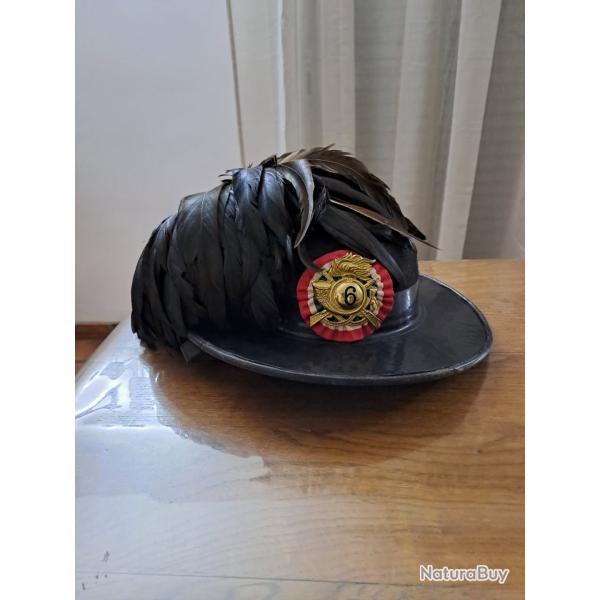 Ancien chapeau bersaglieri 6e rgiment