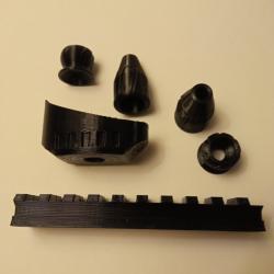 Rail picatinny + bouton punch HDS68