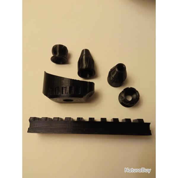 Rail picatinny + bouton punch HDS68