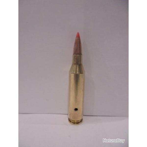 UNE  cartouche cal.243 WINCHESTER NEUTRALISEE  BALLE "SST HORNADY"  .