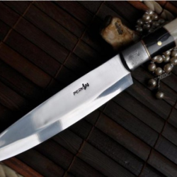 COUTEAU DE CHEF FORGÉ MAIN - ACIER CTS