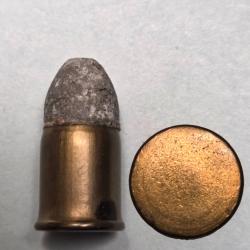 Une belle cartouche Devisme 11 x 15 R poudre noire amorcage interne